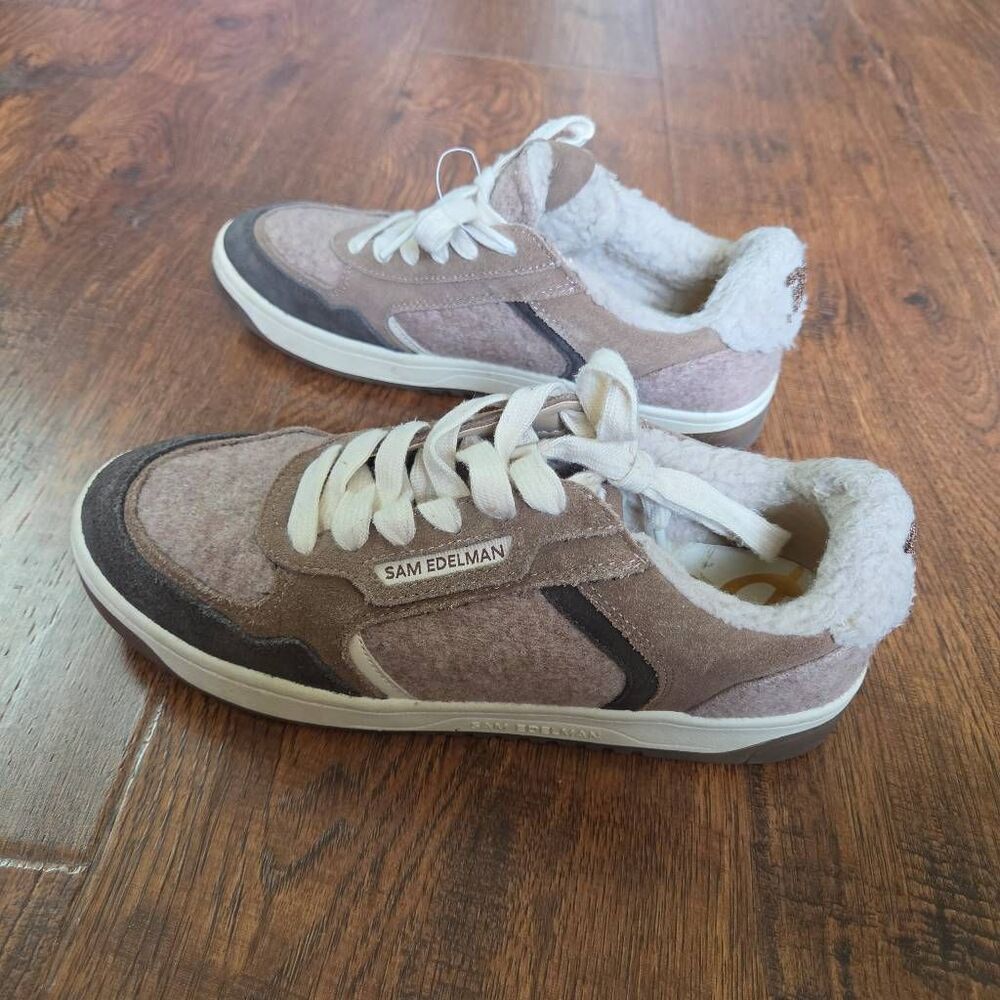 NWOT Sam Edelman Harper Cozy Sneakers - Picture 8 of 9